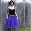 Tea Length Cocktail Tulle Skirt ...Choose your Color