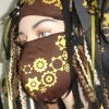 Gold Gears/Brown Mask