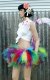 Neon Rainbow Trashy TuTu