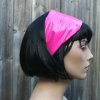 Pink PVC Headband