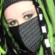 UV Glow in the Dark Binary Code Mask