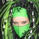 Neon Green Biohazard Headband