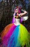 Neon Fairy Formal Wedding Tulle Skirt