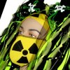 Neon Yellow Nuke Cyber Mask
