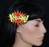 UV KABOOM Comic Book StarBurst Embroidered Hair Clip