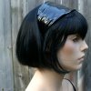 Black PVC Headband